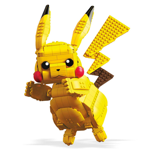 MEGA Pokémon Building Toy Kit Jumbo Pikachu - Mô hình lắp ráp Pikachu khổng lồ chính hãng MEGA