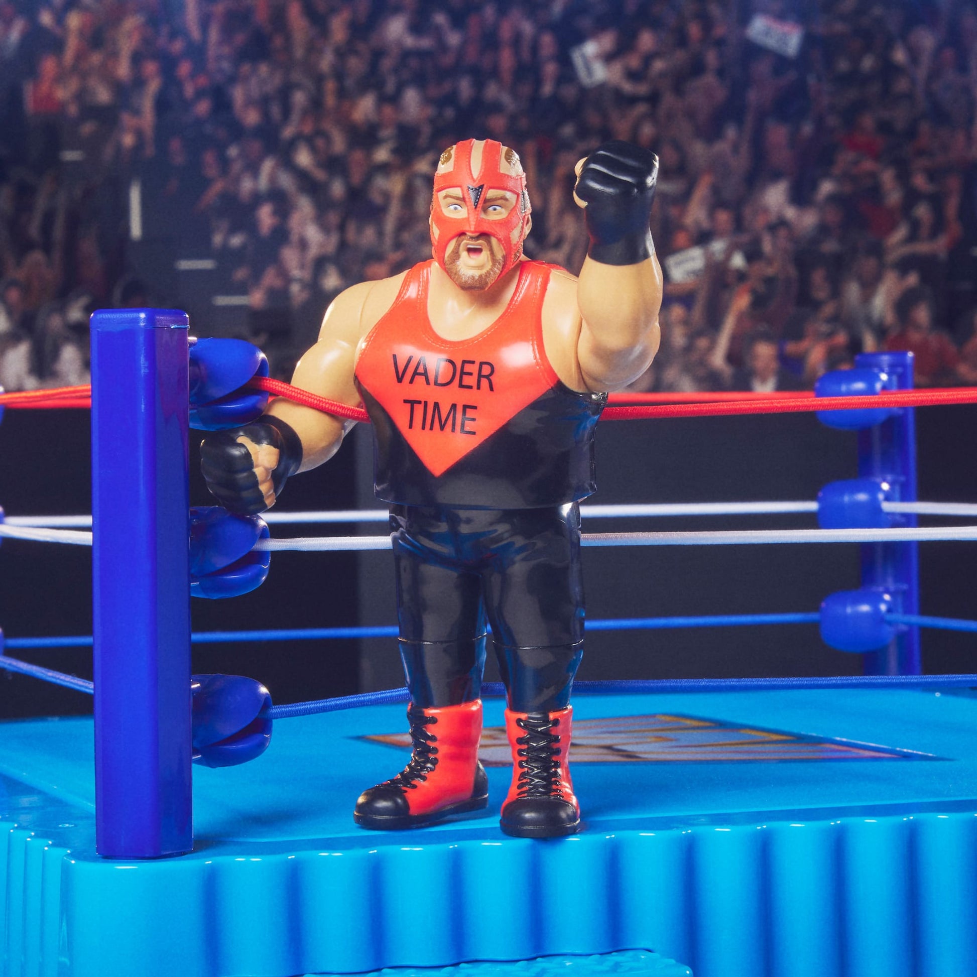 WWE Retro Action Figures 4-Pack Bundle - Bộ 4 Mô Hình Đồ Chơi Sưu Tầm - Mattel Creations Exclusive Wave 4 - Hình ảnh chi tiết 2
