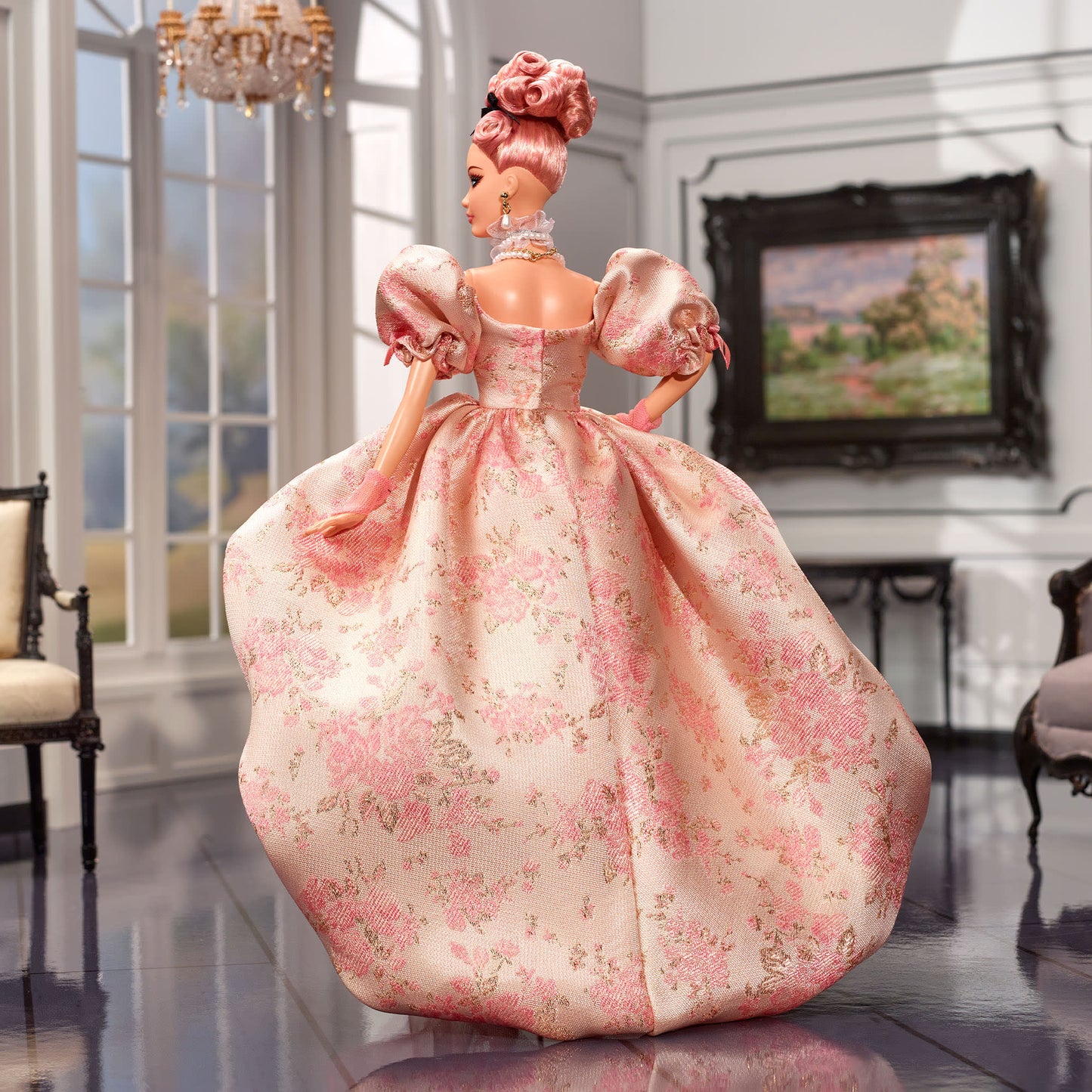 A Tribute to Fashion Barbie Doll - Búp bê sưu tầm cao cấp Mattel Barbie Signature HRM26 Mattel - ảnh 2 - Figure