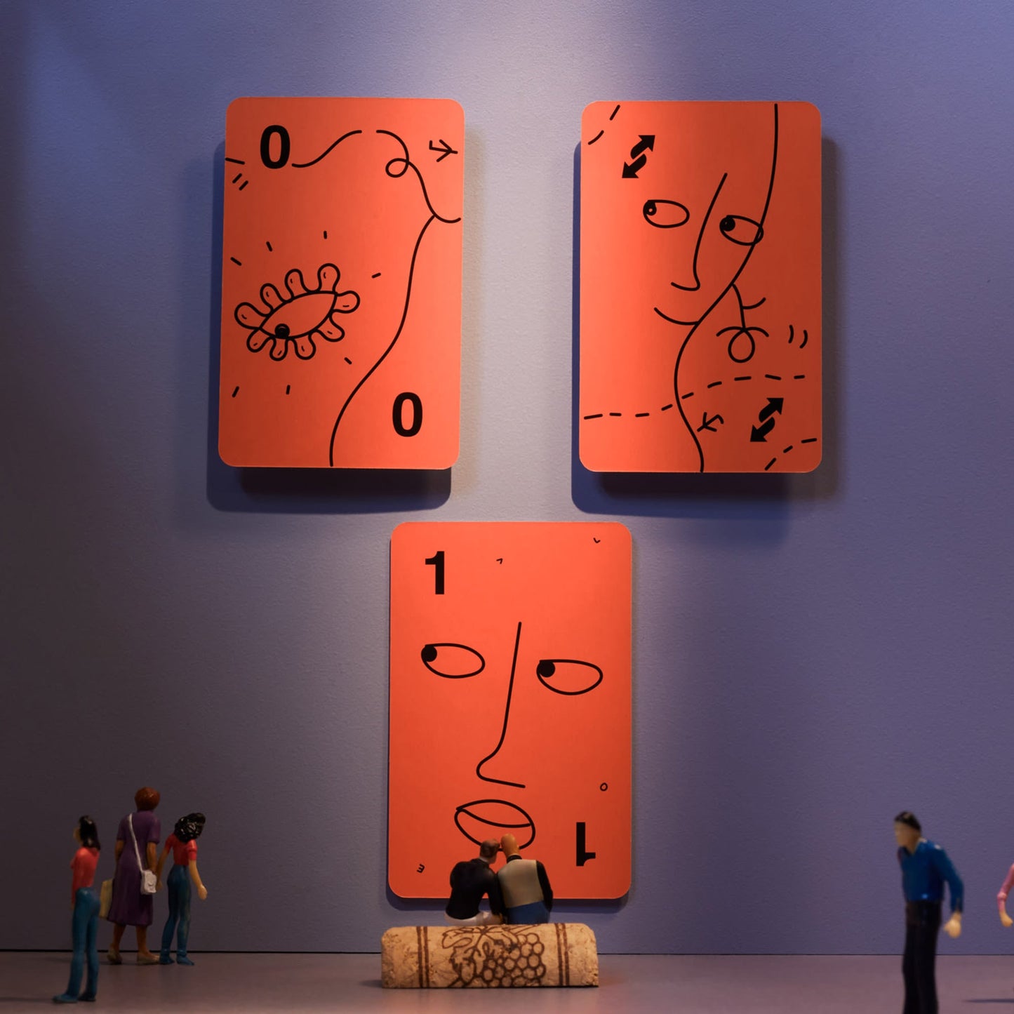 Shantell Martin x UNO Artiste Series Deck - Bộ bài thẻ bài nghệ thuật sưu tầm - Mattel HRL29 - Hình ảnh bổ sung 8