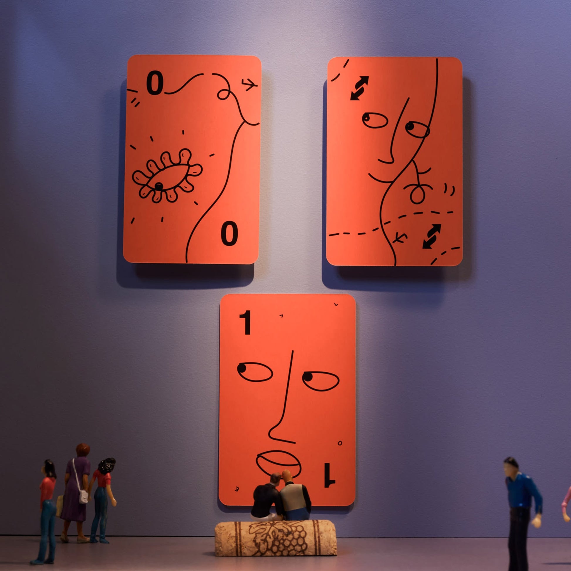 Shantell Martin x UNO Artiste Series Deck - Bộ bài thẻ bài nghệ thuật sưu tầm - Mattel HRL29 - Hình ảnh bổ sung 8