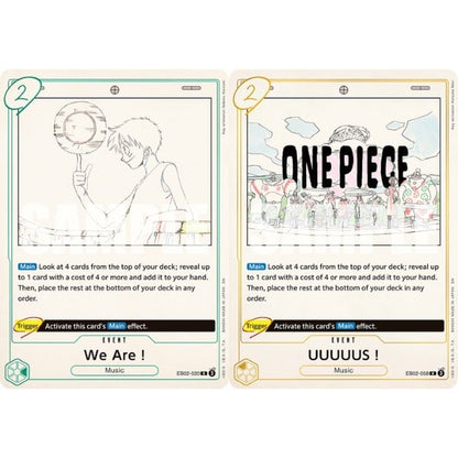 Bài One Piece Card Game Extra Booster EB-02 Anime 25th Collection Tiếng Anh