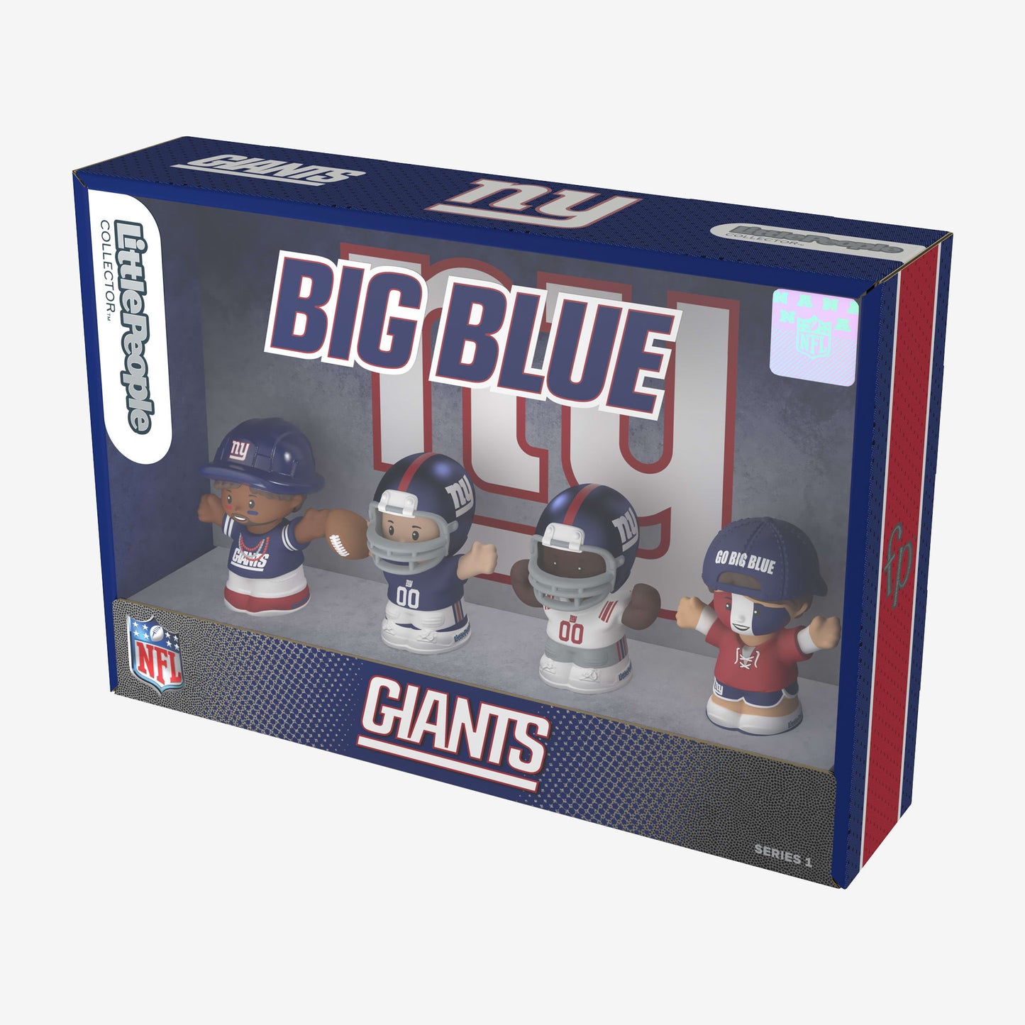 Little People Collector x NFL New York Giants Set - Mô hình Nhân vật Sưu tầm - Mattel Mattel - ảnh 5 - Figure Set