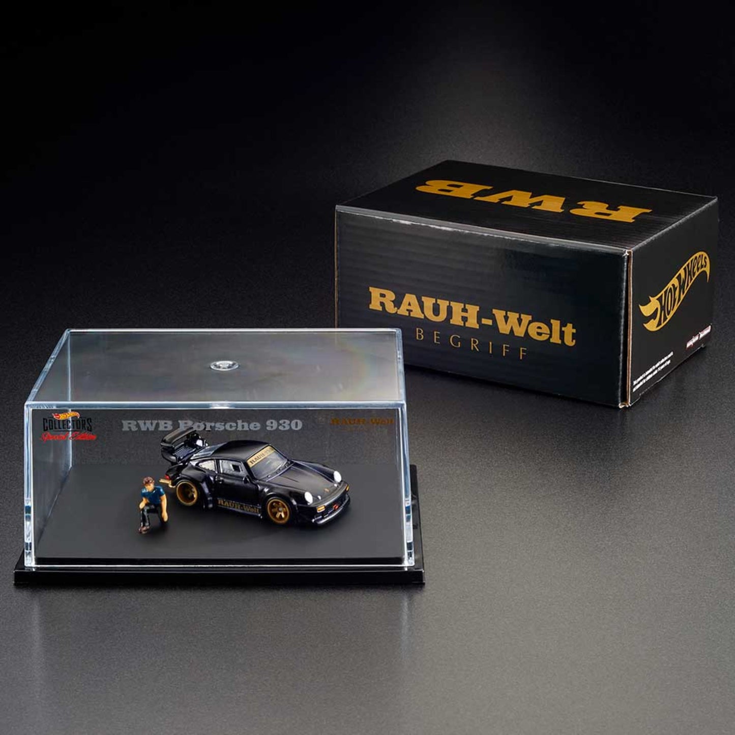 RLC Exclusive RWB Porsche 930 w/ Akira Nakai Figurine - Mô Hình Xe Đồ Chơi Sưu Tầm Hot Wheels - Hình ảnh sản phẩm