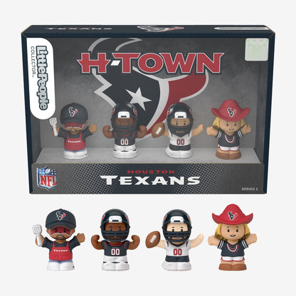 Little People Collector x NFL Houston Texans Set - Bộ Mô Hình Đồ Chơi Sưu Tầm Thể Thao - Mattel - Góc nhìn khác 3