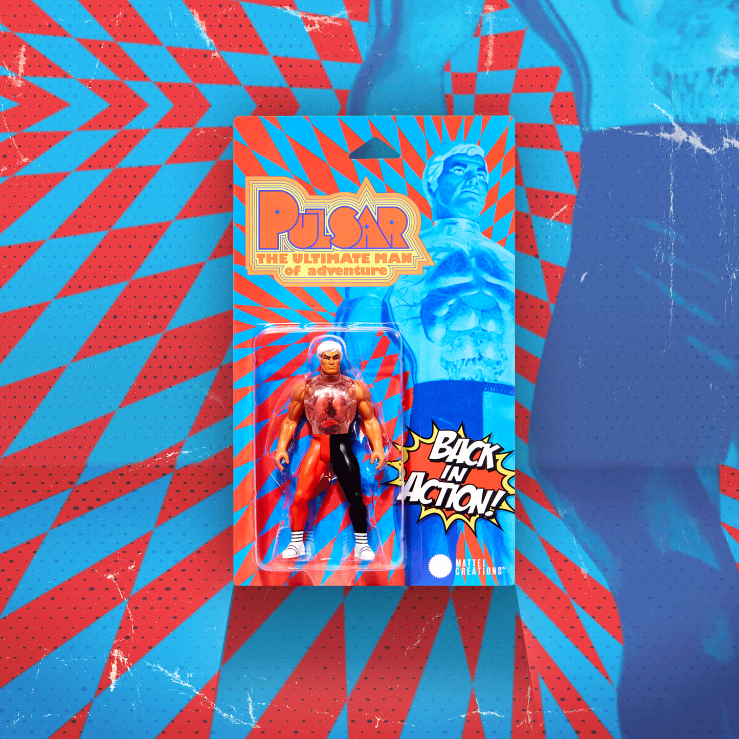 Back in Action! Major Matt Mason Big Jim & Pulsar Figures - Bộ 3 Mô Hình Hành Động Retro Mattel Creations - Hình ảnh bổ sung 6