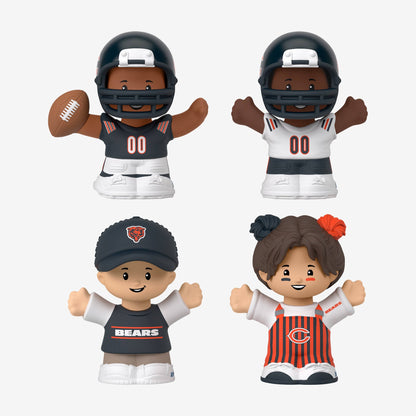 Little People Collector x NFL Chicago Bears Set - Bộ Figure Sưu Tầm Bóng Bầu Dục - Mattel - Hình ảnh bổ sung 5