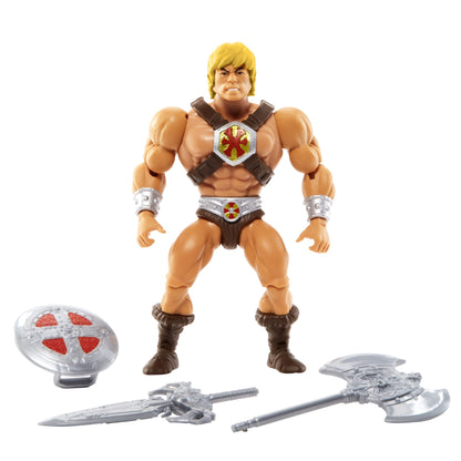 Masters of the Universe Origins 200X He-Man Action Figure - Mô Hình Nhân Vật Khớp Nối - Mattel HDR96 - Hình ảnh sản phẩm