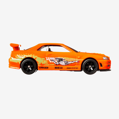 Hot Wheels Fast and Furious Premium Series, Nissan Skyline GTR - Mô hình xe sắt 1:64 Hot Wheels - Hình ảnh bổ sung 5