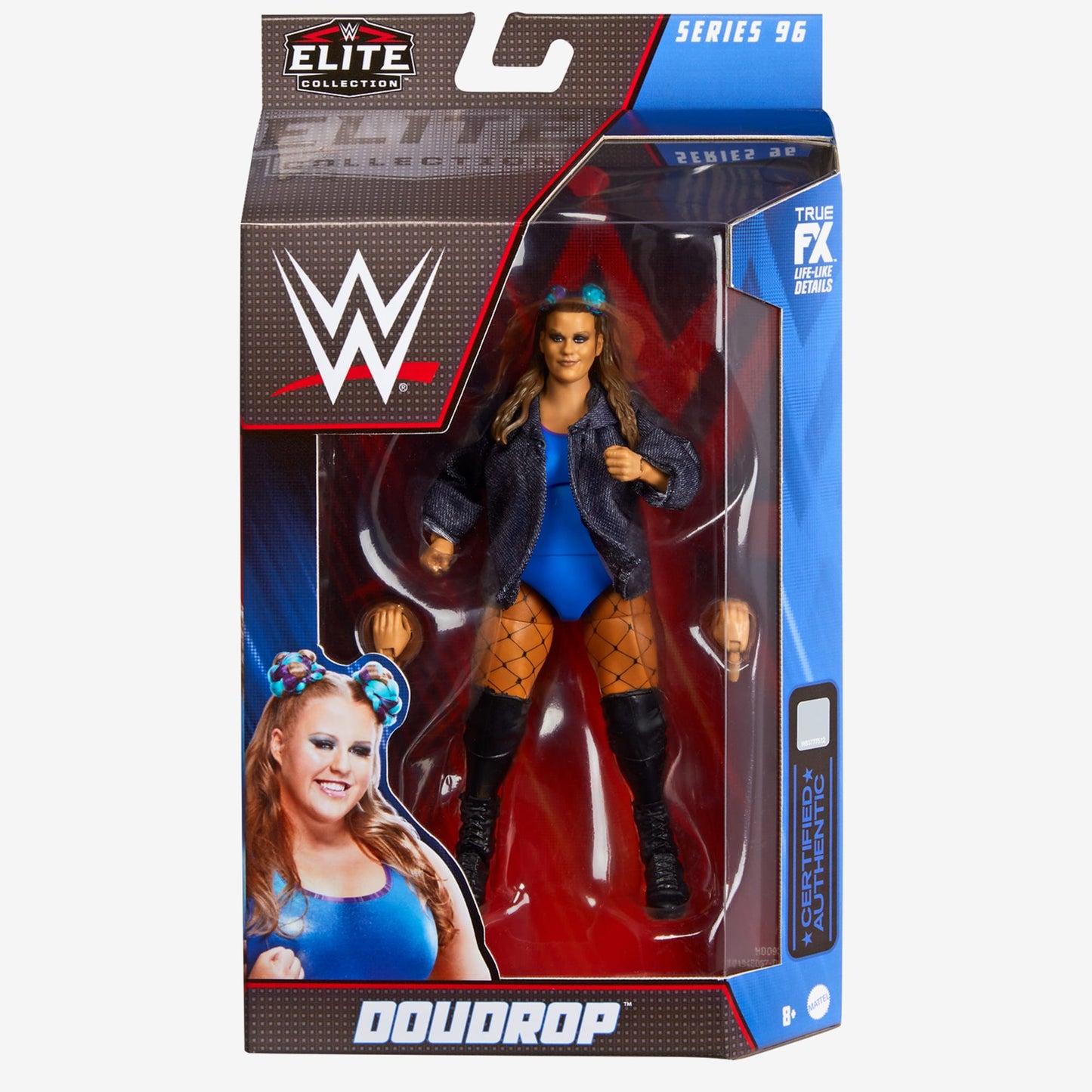 WWE Doudrop Elite Collection Action Figure - Mô hình hành động đô vật WWE - Mattel HDF47 Mattel - ảnh 5 - Action Figure