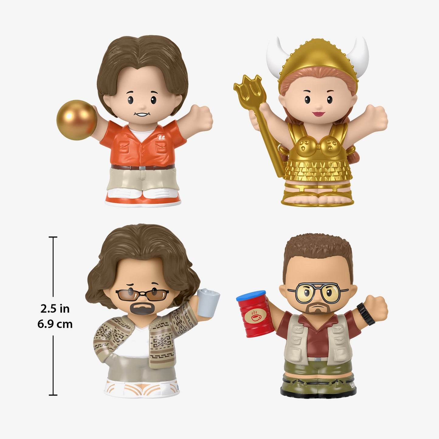 Little People Collector The Big Lebowski Special Edition Set - Bộ Mô Hình Nhân Vật Sưu Tầm - Fisher-Price - Hình ảnh bổ sung 5