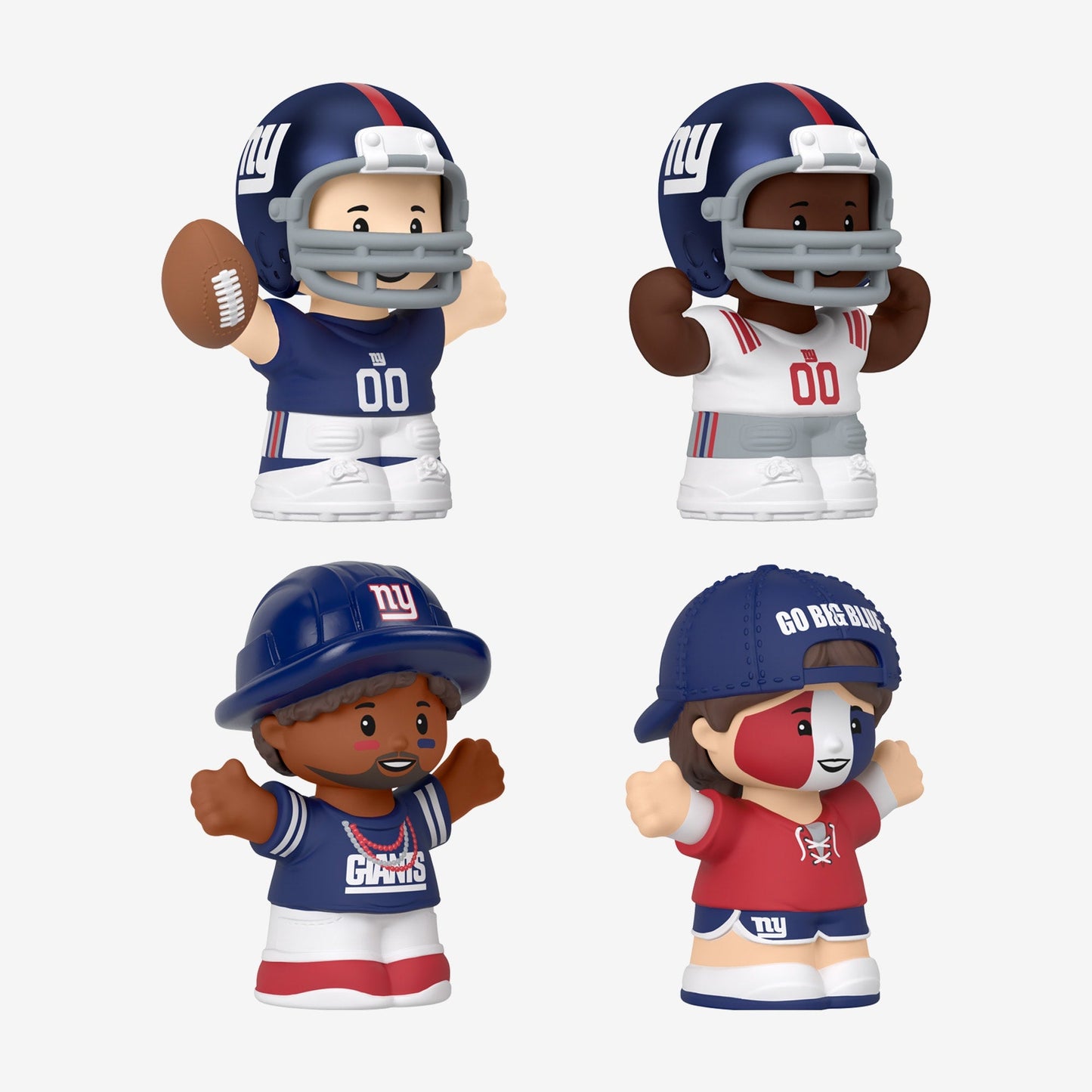 Little People Collector x NFL New York Giants Set - Mô hình Nhân vật Sưu tầm - Mattel - Hình ảnh bổ sung 6