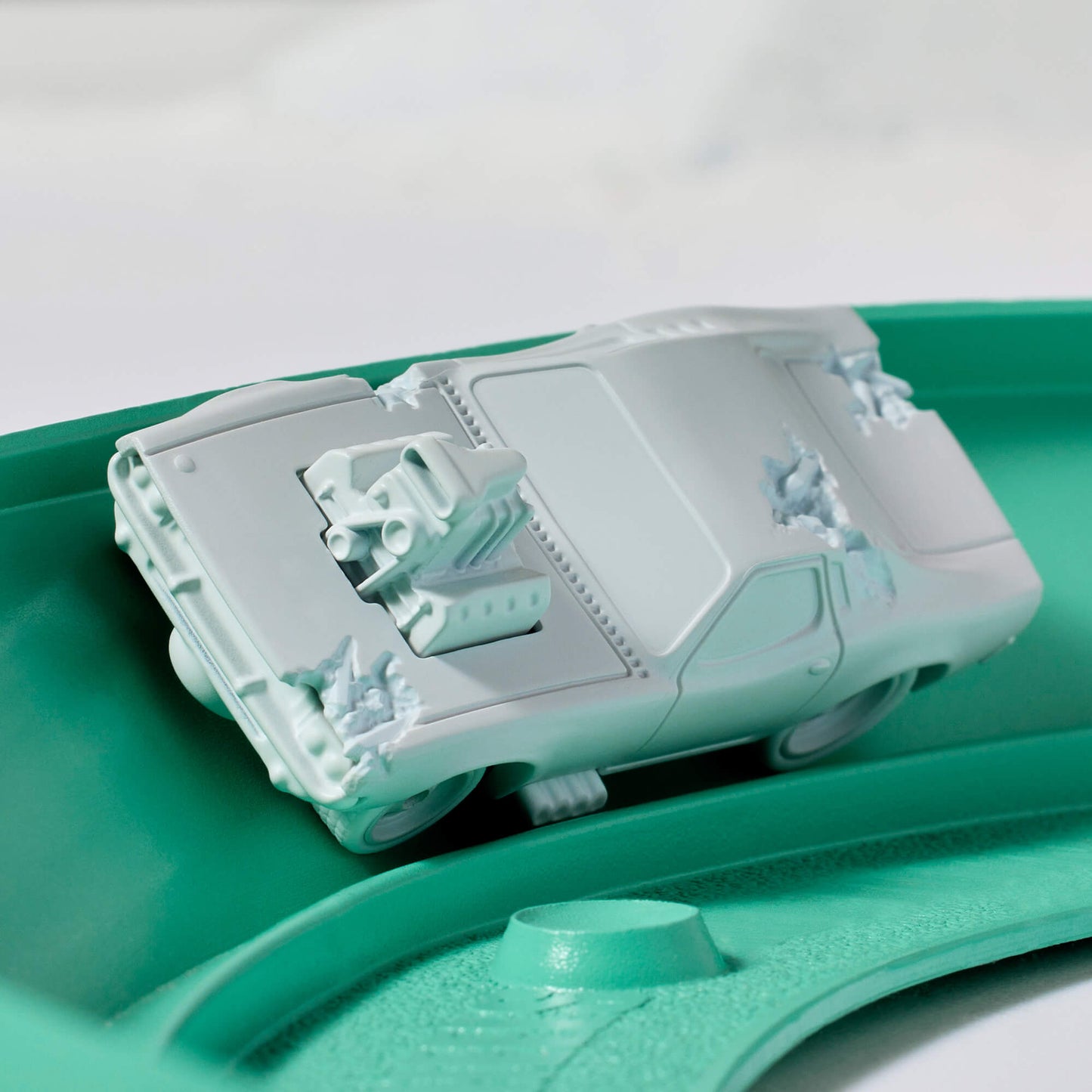 Hot Wheels x Daniel Arsham Eroded Rodger Dodger - Xe Mô Hình Sưu Tầm Cao Cấp Mattel Creations