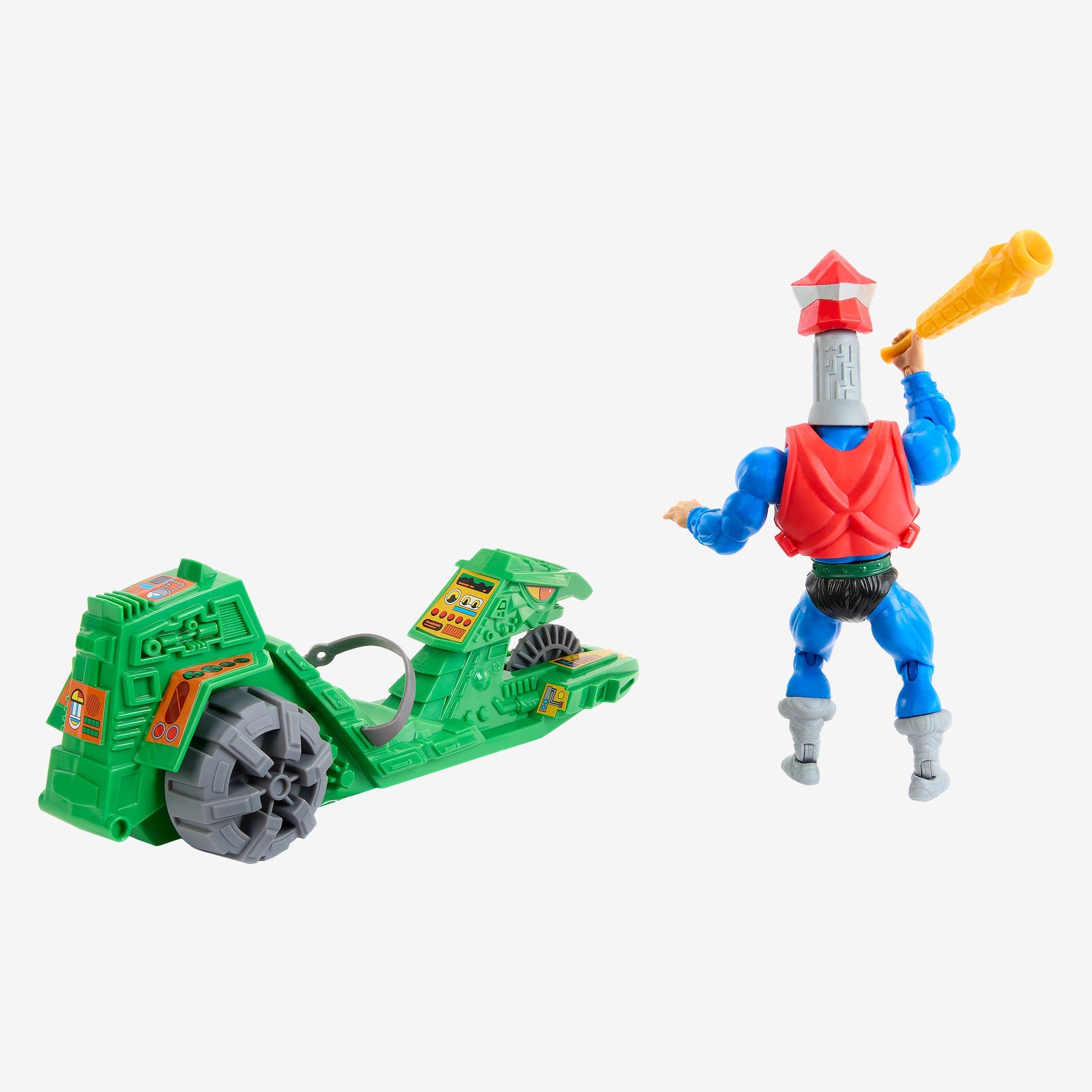 Masters of the Universe Origins Ground Ripper & Mekaneck Action Figure - Mô Hình Nhân Vật & Xe Sưu Tầm - Mattel HKM62 - Hình ảnh bổ sung 6
