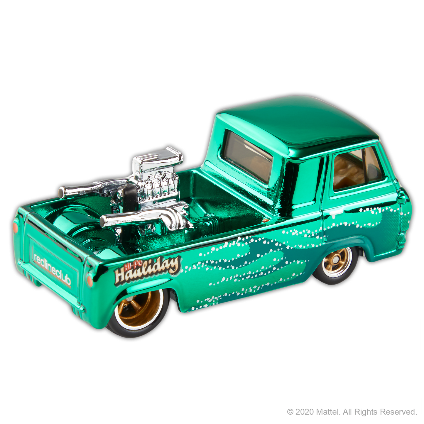 RLC Exclusive Holiday Hi-Po Hauler! Xe Mô Hình Sưu Tầm Hot Wheels Ford Econoline 1963 - Góc nhìn khác 3