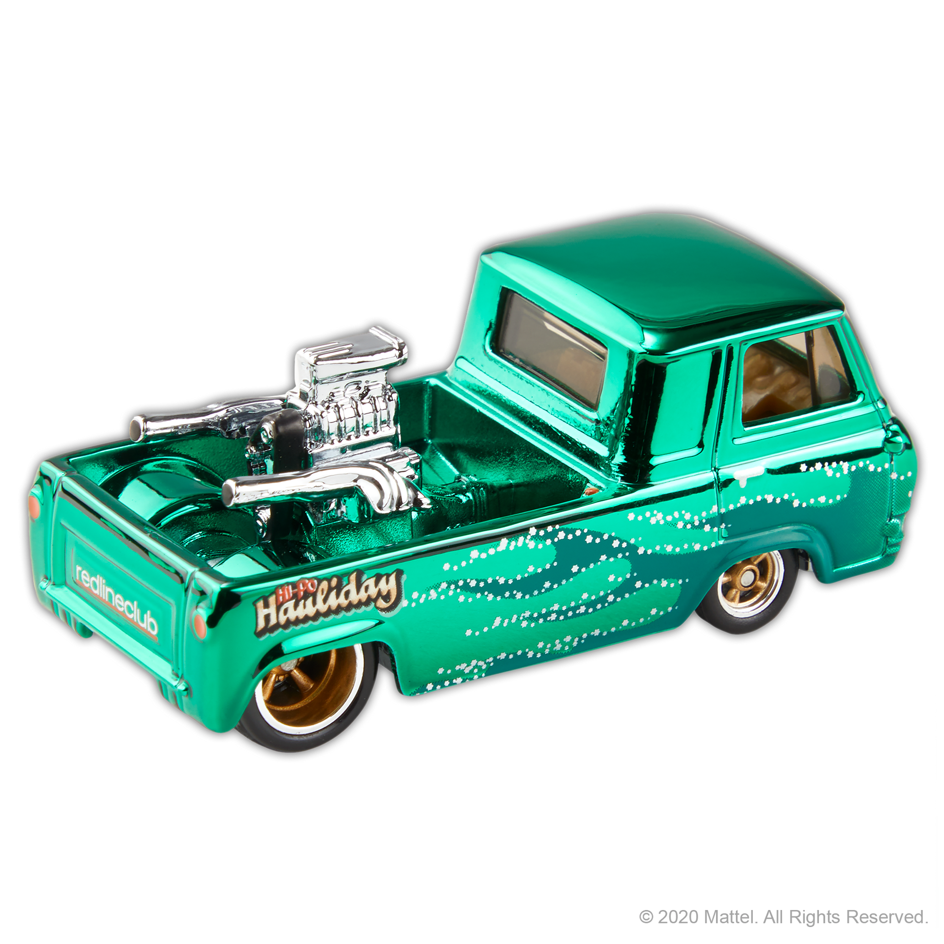 RLC Exclusive Holiday Hi-Po Hauler! Xe Mô Hình Sưu Tầm Hot Wheels Ford Econoline 1963 - Góc nhìn khác 3