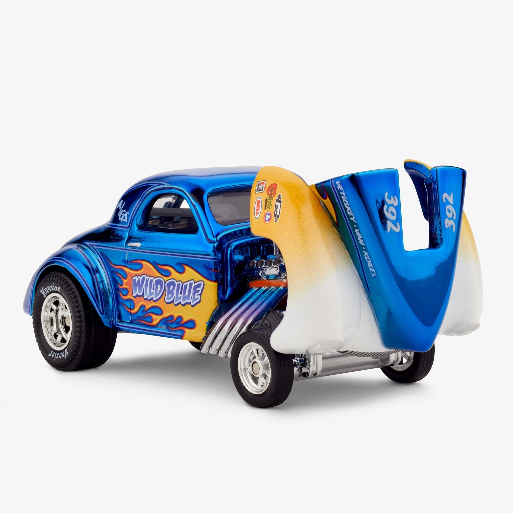 RLC sELECTIONs ’41 Willys Gasser - Mô Hình Xe Đua Cao Cấp Hot Wheels Collectors - Hình ảnh bổ sung 8