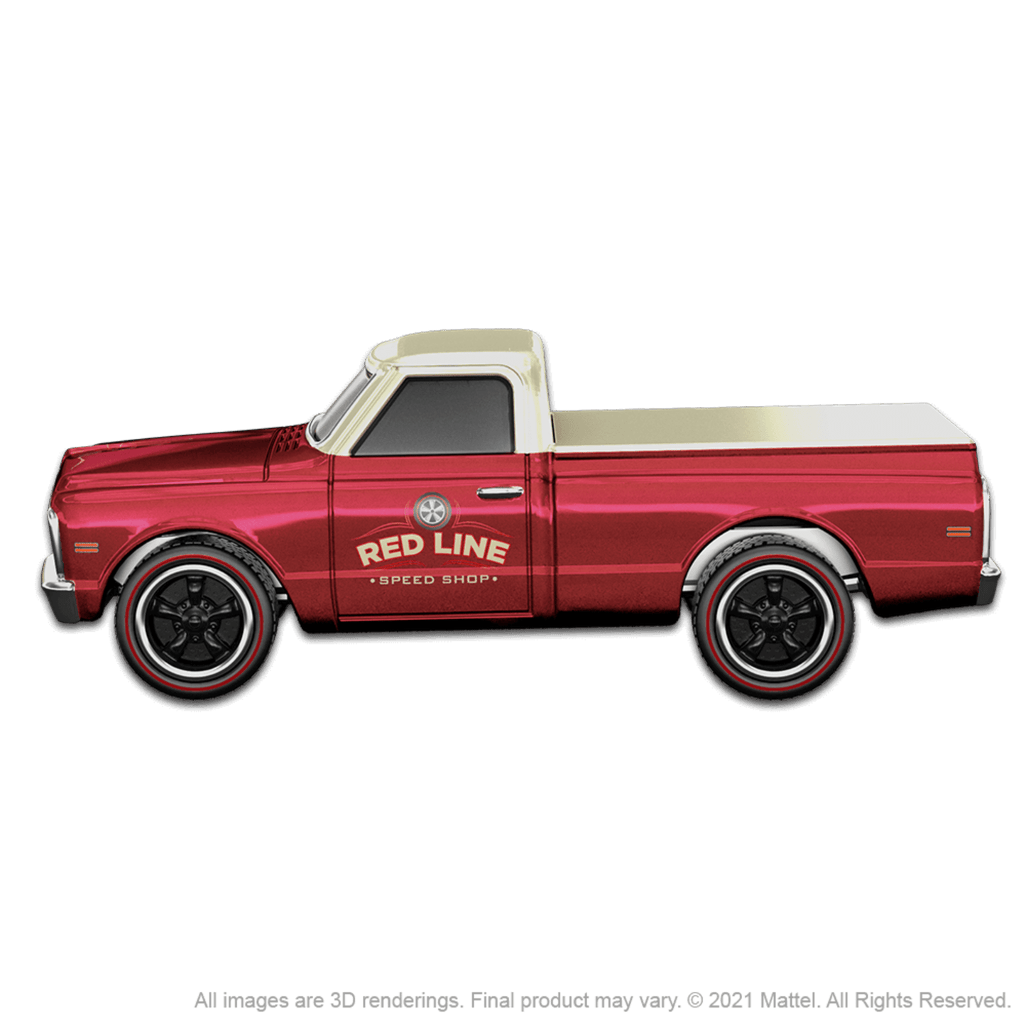 RLC sELECTIONs 1969 Chevy C-10 Xe Mô Hình Hot Wheels Cao Cấp Mattel - Hình ảnh bổ sung 4