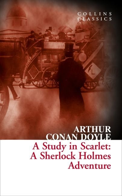 A Study in Scarlet: A Sherlock Holmes Adventure - Sách Tiếng Anh Trinh Thám Kinh Điển - Collins Classic
