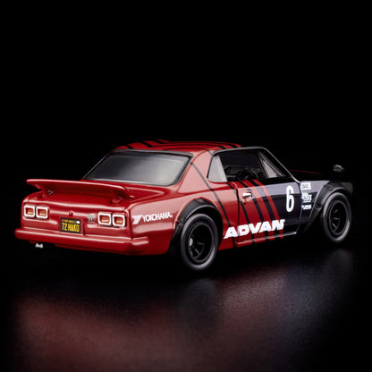 Hot Wheels RLC 1972 Skyline H/T 2000GT-R - Mô Hình Xe Nissan Skyline JDM Cao Cấp - Hot Wheels RLC Exclusive Hot Wheels - ảnh 
