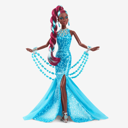 Barbie Fantasy Collection Turquoise Doll - Búp bê Sưu tầm Cao cấp - Mattel Mattel - ảnh 1 - Collectible Doll