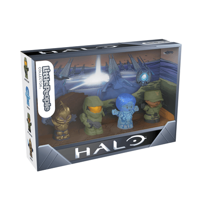 Little People Collector Halo Special Edition Set - Bộ Mô Hình Nhân Vật Halo 3 - Mattel Creations Mattel - ảnh 4 - Action Figu