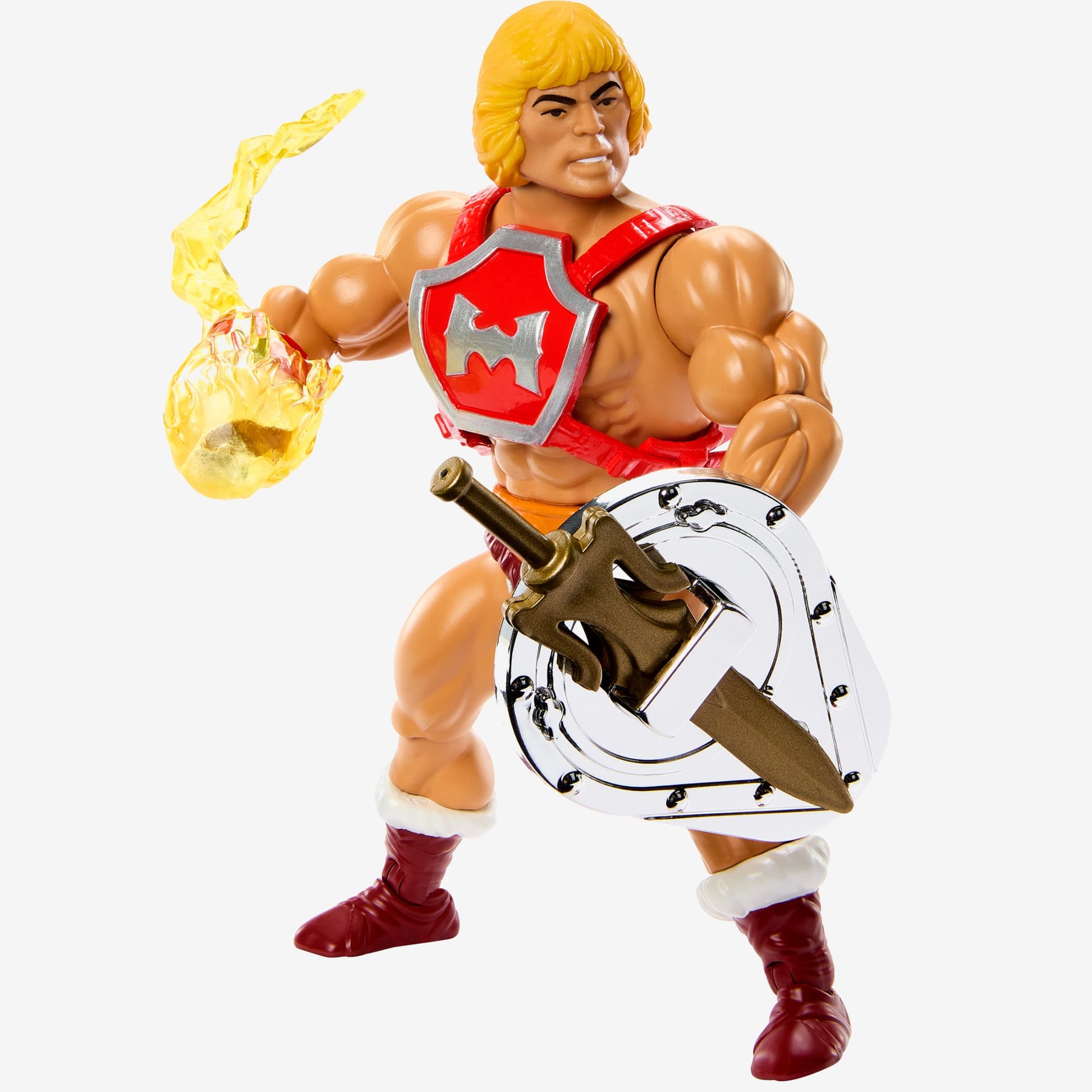 Masters of the Universe Origins Thunder Punch He-Man Deluxe Action Figure - Mô Hình Hành Động Cao Cấp - Mattel HKM81 - Hình ảnh sản phẩm