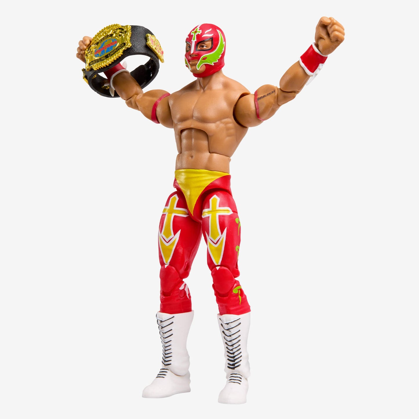 WWE Elite Collection Rey Mysterio Action Figure - Mô hình nhân vật WWE Elite - Mattel HKN82 - Hình ảnh sản phẩm