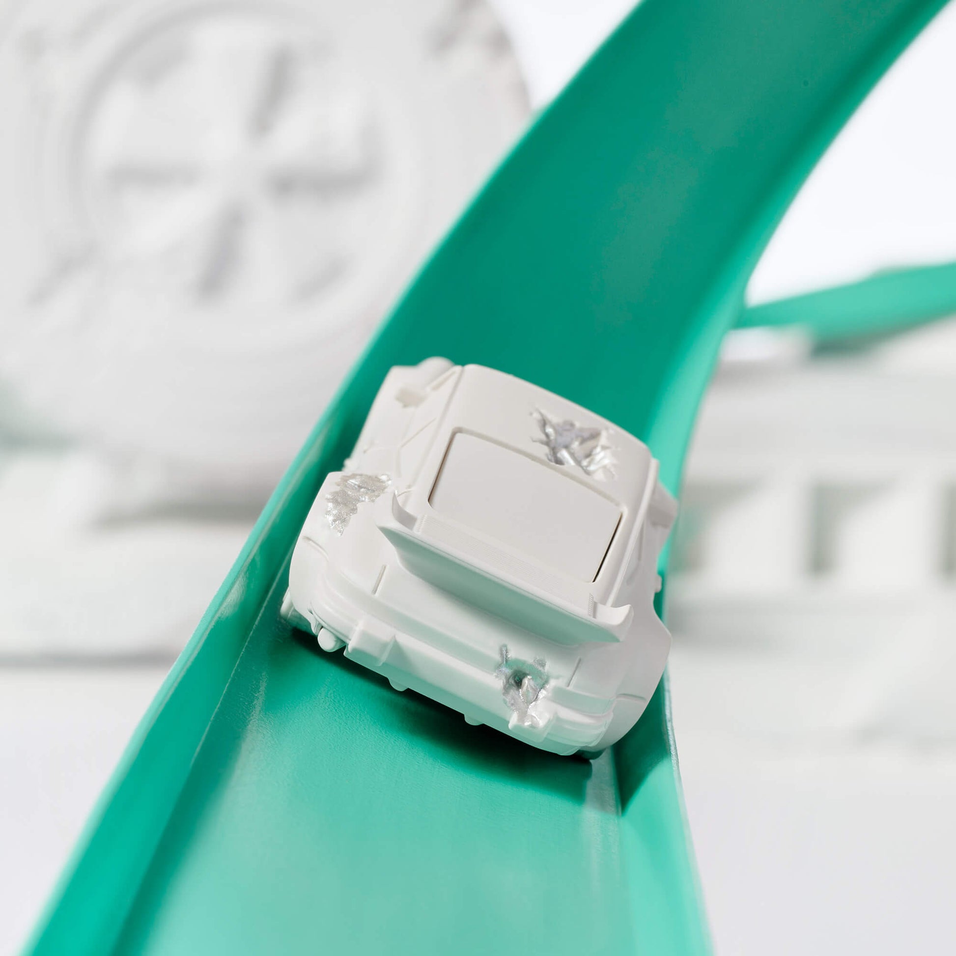 Hot Wheels x Daniel Arsham Eroded Porsche 930 and Rally Case - Xe Mô Hình Porsche Nghệ Thuật Cao Cấp Mattel Mattel Creations 