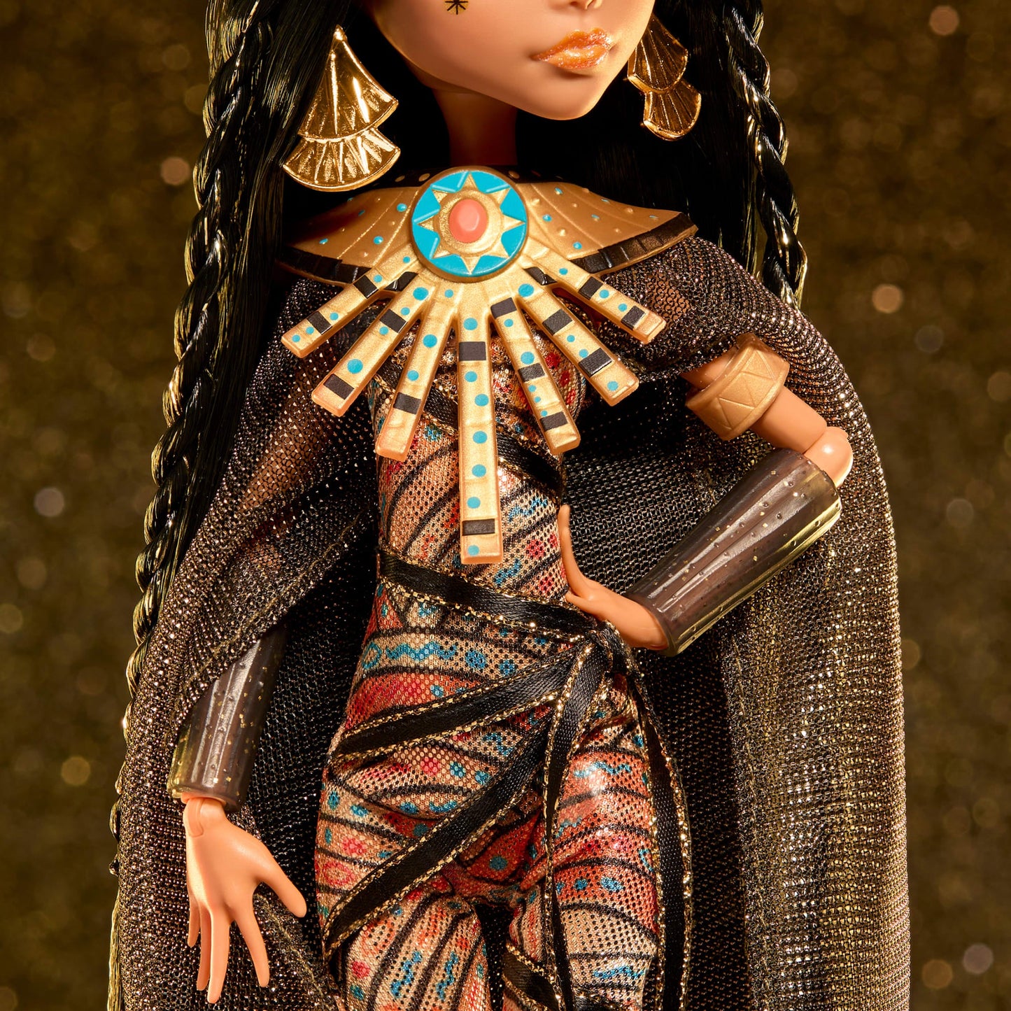 Monster High Haunt Couture Midnight Runway Cleo De Nile Doll - Búp Bê Sưu Tầm Cao Cấp - Mattel HKY82 - Hình ảnh bổ sung 4
