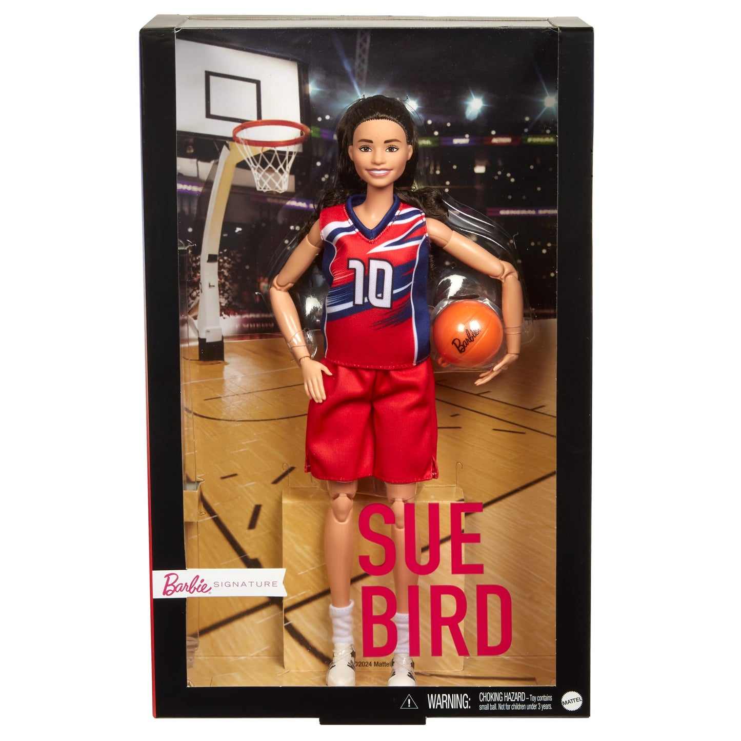 Barbie Inspiring Women Sue Bird Doll - Búp bê Sưu tầm Vận động viên Bóng rổ - Mattel HJW97