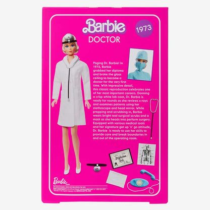 Barbie 1973 Doctor Doll Búp Bê Bác Sĩ Sưu Tầm Cao Cấp Mattel Signature - Hình ảnh bổ sung 5
