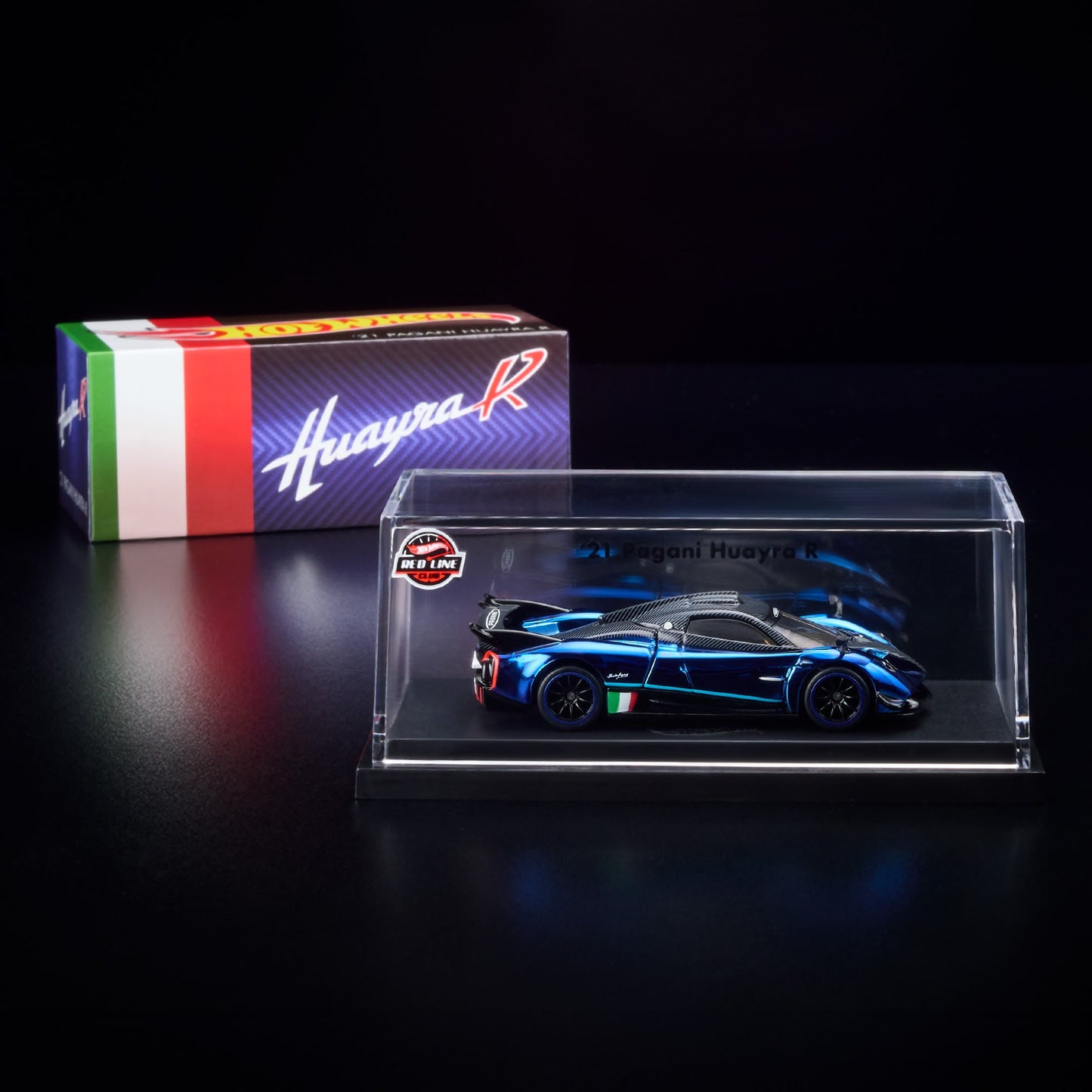 RLC Exclusive 2021 Pagani Huayra R - Mô Hình Siêu Xe Hot Wheels Cao Cấp