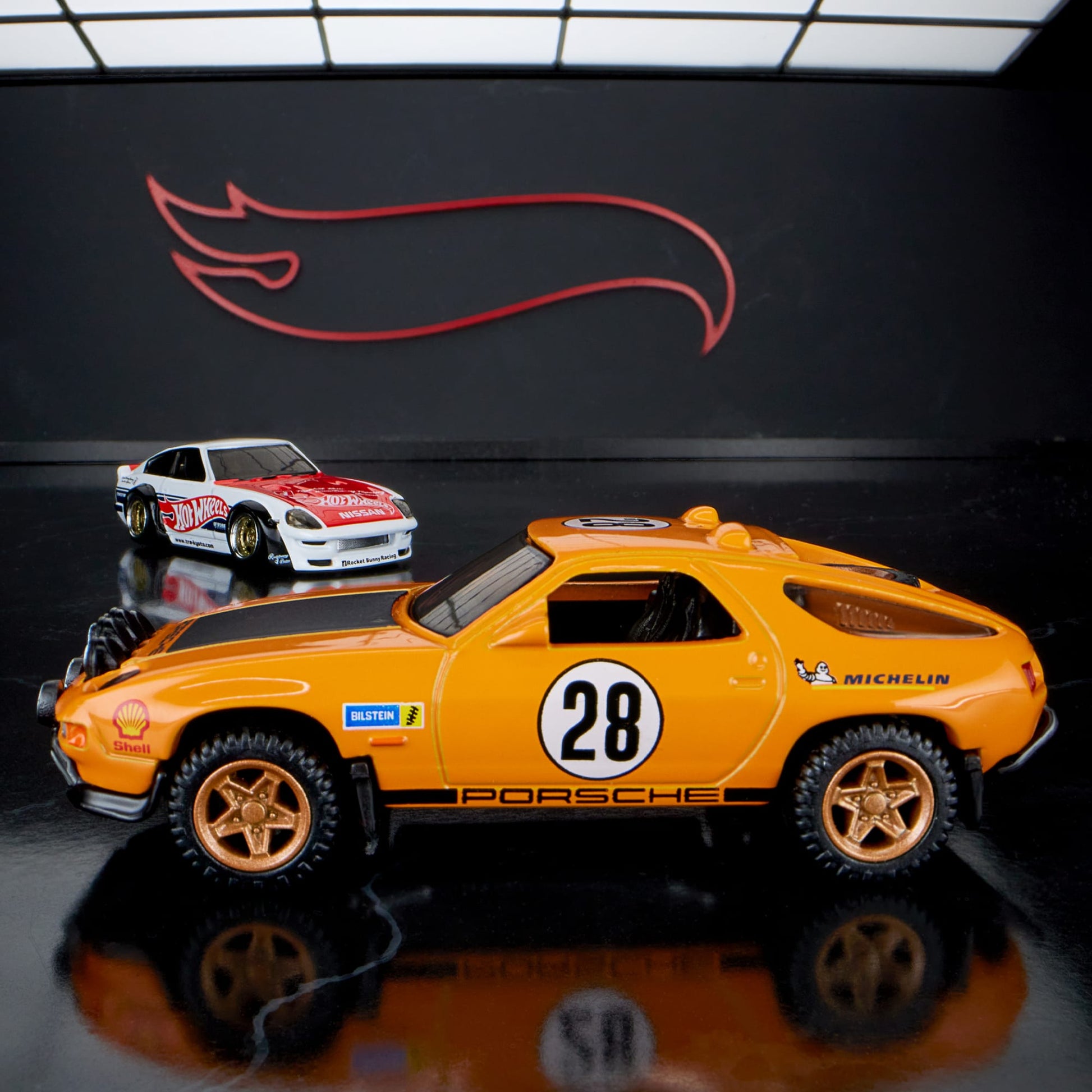 Hot Wheels Elite 64 Porsche 928 Safari - Xe Mô Hình Die-cast Cao Cấp Tỷ Lệ 1:64 - Hot Wheels Hot Wheels - ảnh 4 - Xe mô hình 