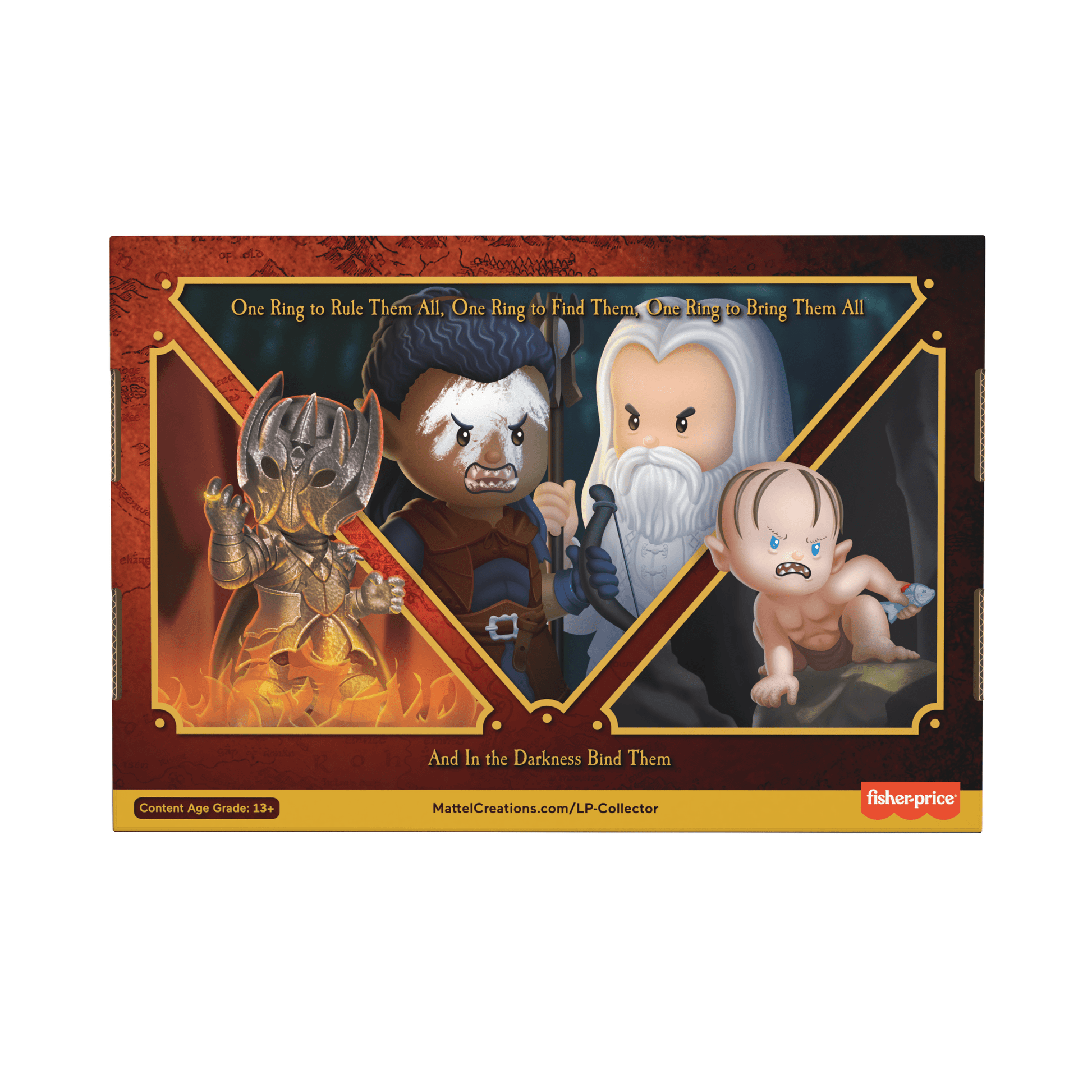 Little People Collector The Lord of the Rings: The Black Gate Special Edition Set - Bộ Mô Hình Sưu Tầm Chúa Tể Những Chiếc Nh