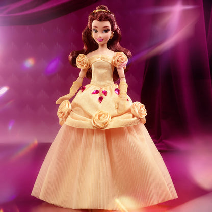 Disney Collector Radiance Collection Belle Doll - Búp bê Belle Sưu tầm Cao cấp - Mattel HLX64 - Hình ảnh chi tiết 2