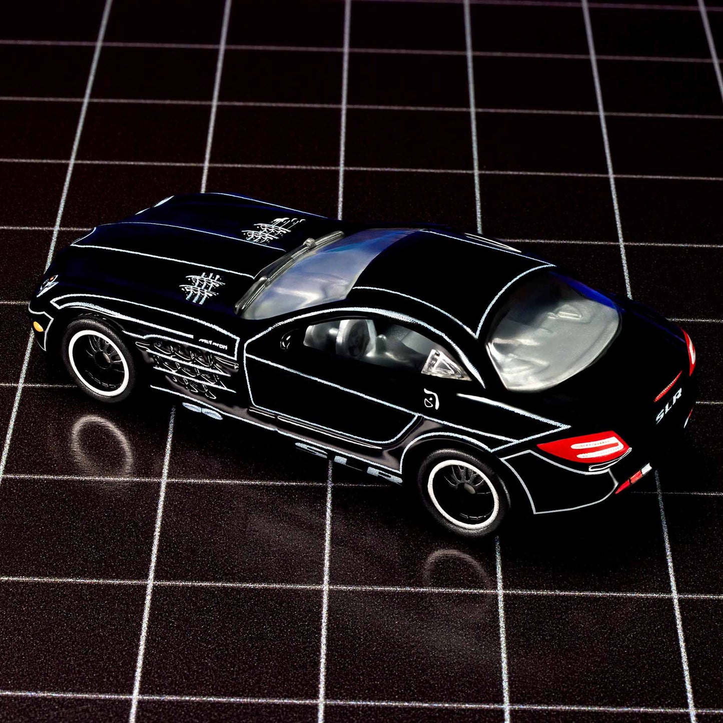 Matchbox Collectors Mercedes-Benz SLR McLaren - Xe Mô Hình Kim Loại Cao Cấp Tỷ Lệ 1:64 Matchbox - Hình ảnh bổ sung 7