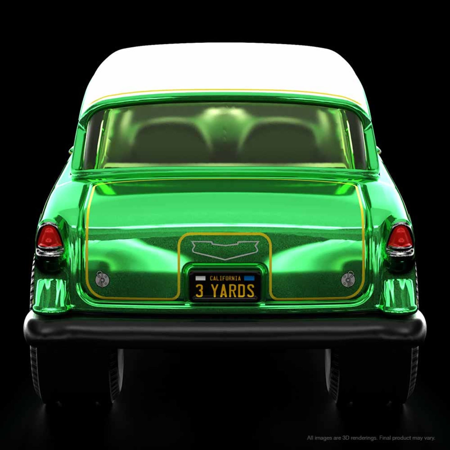 HWC Special Edition ’55 Chevy Bel Air Gasser - Xe Mô Hình Cao Cấp Hot Wheels HGW21 - Hình ảnh bổ sung 4