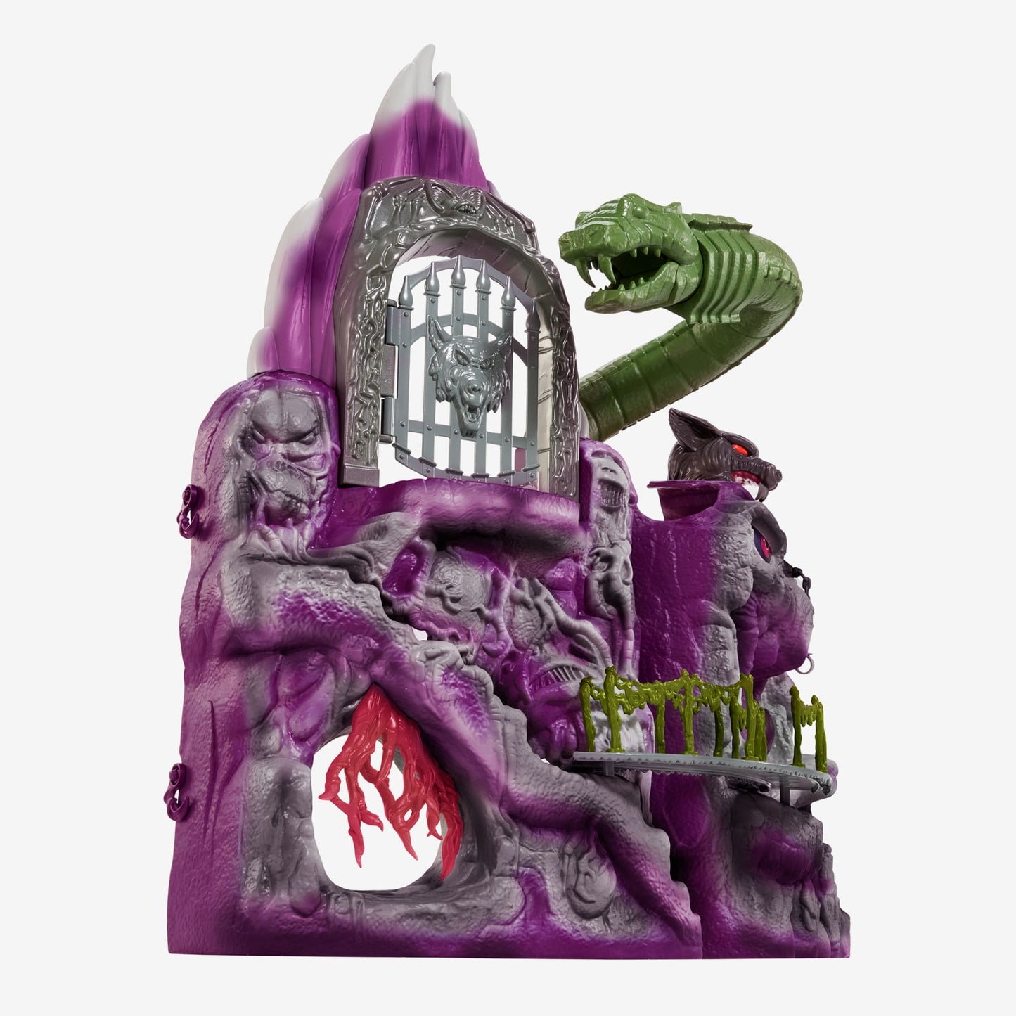 Masters of the Universe Origins Snake Mountain Playset - Bộ Đồ Chơi Lâu Đài Núi Rắn Mattel