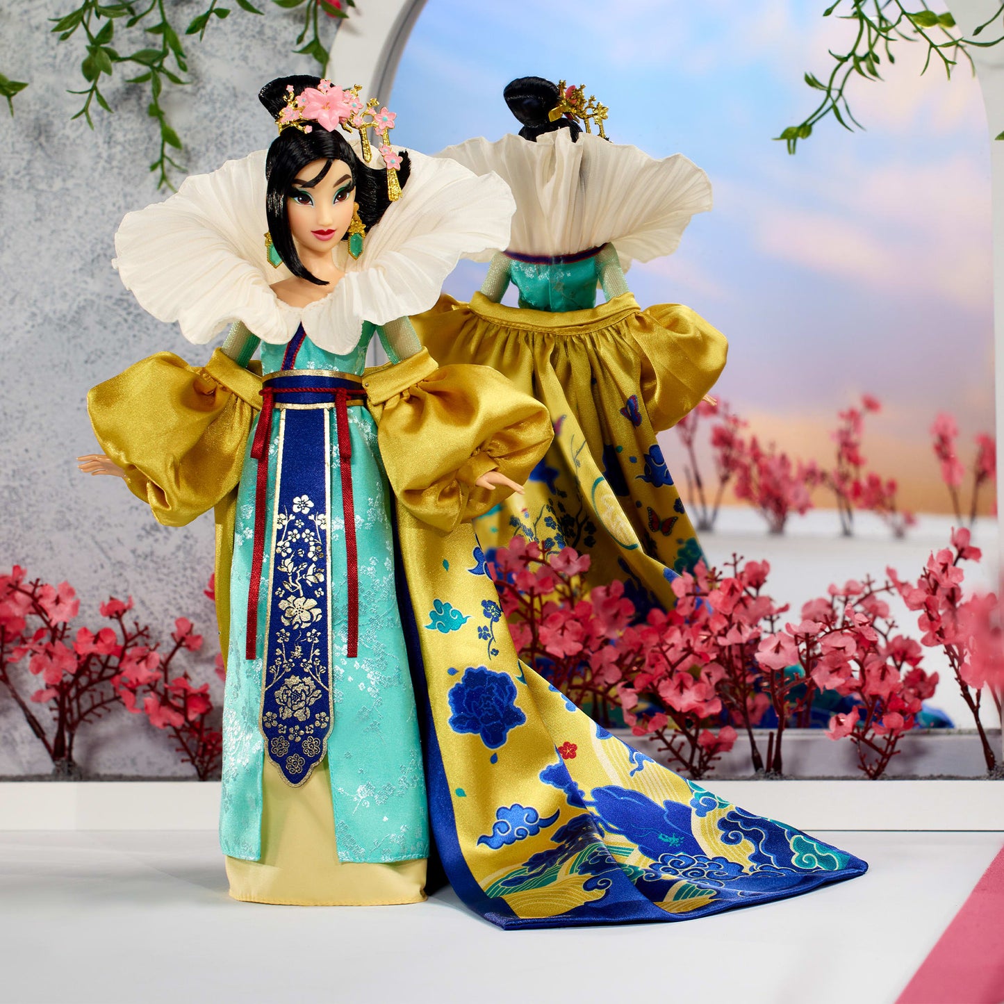 Enchanted Elegance Collection Mulan Doll - Búp Bê Sưu Tầm Cao Cấp - Disney Collector Mattel - Hình ảnh chi tiết 2