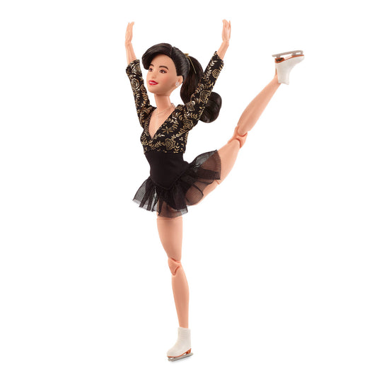 Barbie Inspiring Women Kristi Yamaguchi Doll - Búp Bê Sưu Tầm Figure Cao Cấp - Barbie Signature - Hình ảnh chi tiết 2