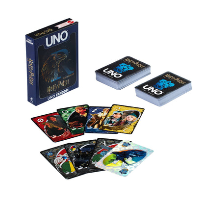 UNO Fandom Harry Potter Ravenclaw Game Deck - Trò chơi thẻ bài Ravenclaw - Mattel - Hình ảnh chi tiết 2