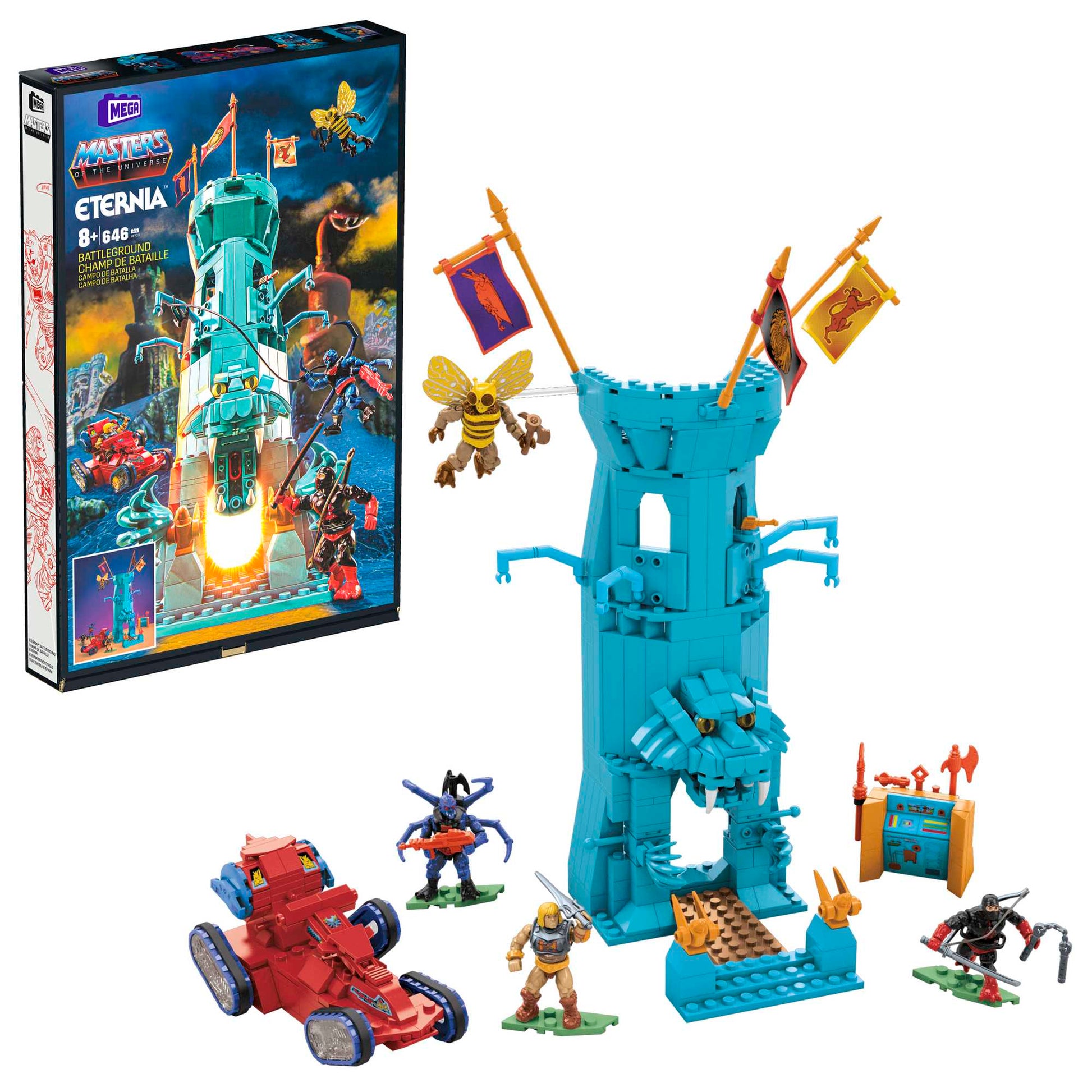 MEGA Masters of the Universe Eternia Battleground Building Set