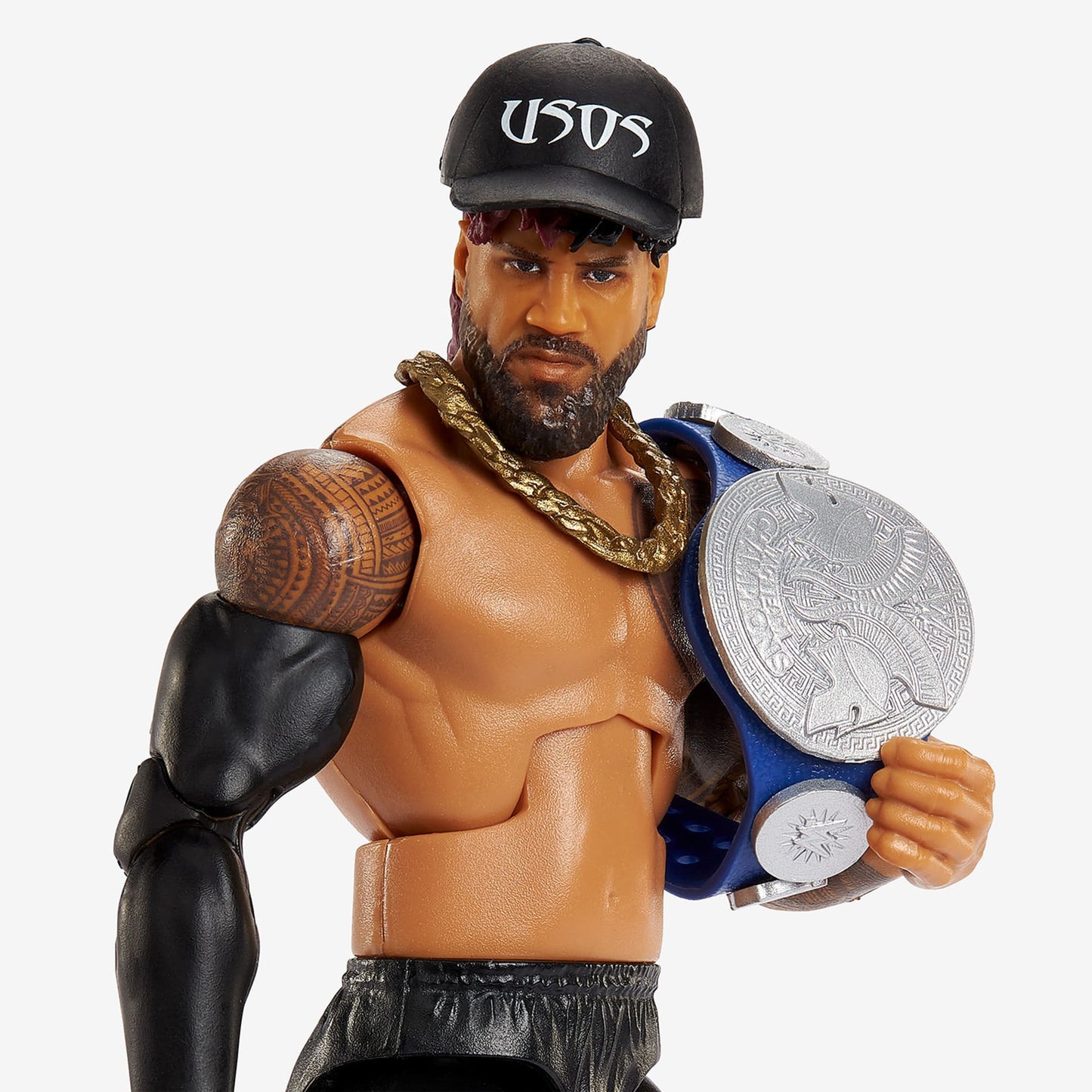 WWE Jimmy Uso Elite Collection Action Figure - Mô hình nhân vật WWE Cao Cấp - Mattel Elite - Hình ảnh bổ sung 4