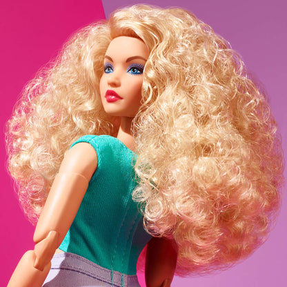 Barbie Looks Doll (Curvy, Curly Blonde Hair) - Búp bê sưu tầm Barbie Signature Mattel HJW83 Mattel - ảnh 5 - Búp bê sưu tầm