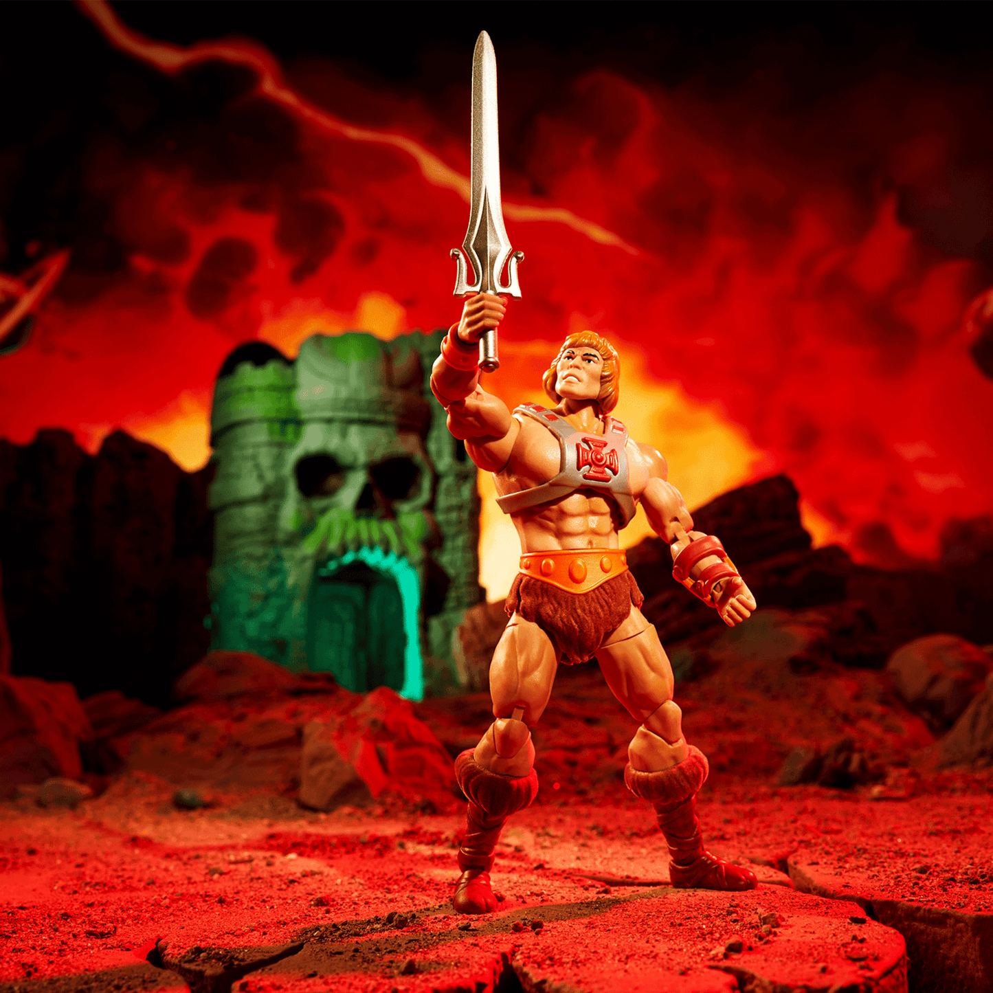 Masters of the Universe Masterverse He-Man vs Skeletor 40th Anniversary - Bộ Mô Hình Kỷ Niệm 40 Năm Chính Hãng Mattel Mattel 
