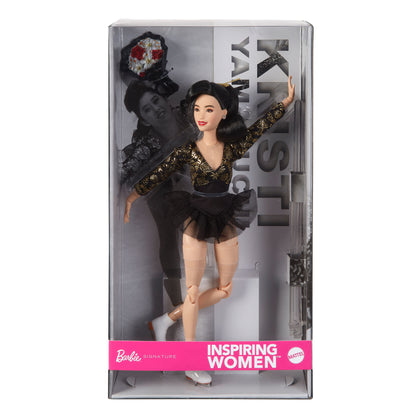 Barbie Inspiring Women Kristi Yamaguchi Doll - Búp Bê Sưu Tầm Figure Cao Cấp - Barbie Signature Mattel - ảnh 3 - Collectible 