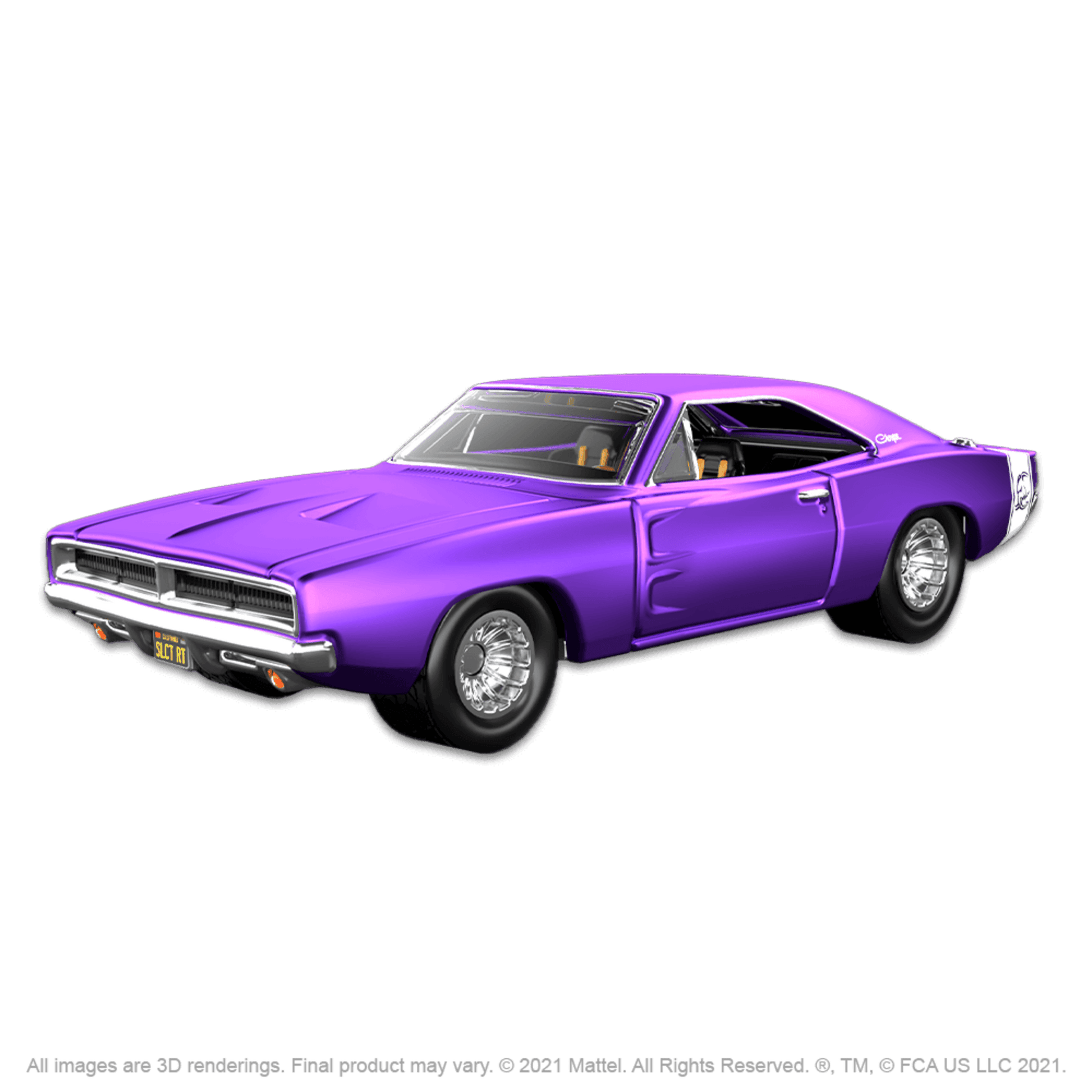 RLC sELECTIONs 1969 Dodge Charger R/T - Xe Mô Hình Kim Loại Cao Cấp Hot Wheels - Hình ảnh sản phẩm
