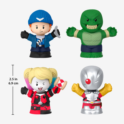 Little People Collector Suicide Squad Special Edition Figure Set - Bộ Mô Hình Nhân Vật DC Cao Cấp - Mattel HPH07 - Hình ảnh bổ sung 6