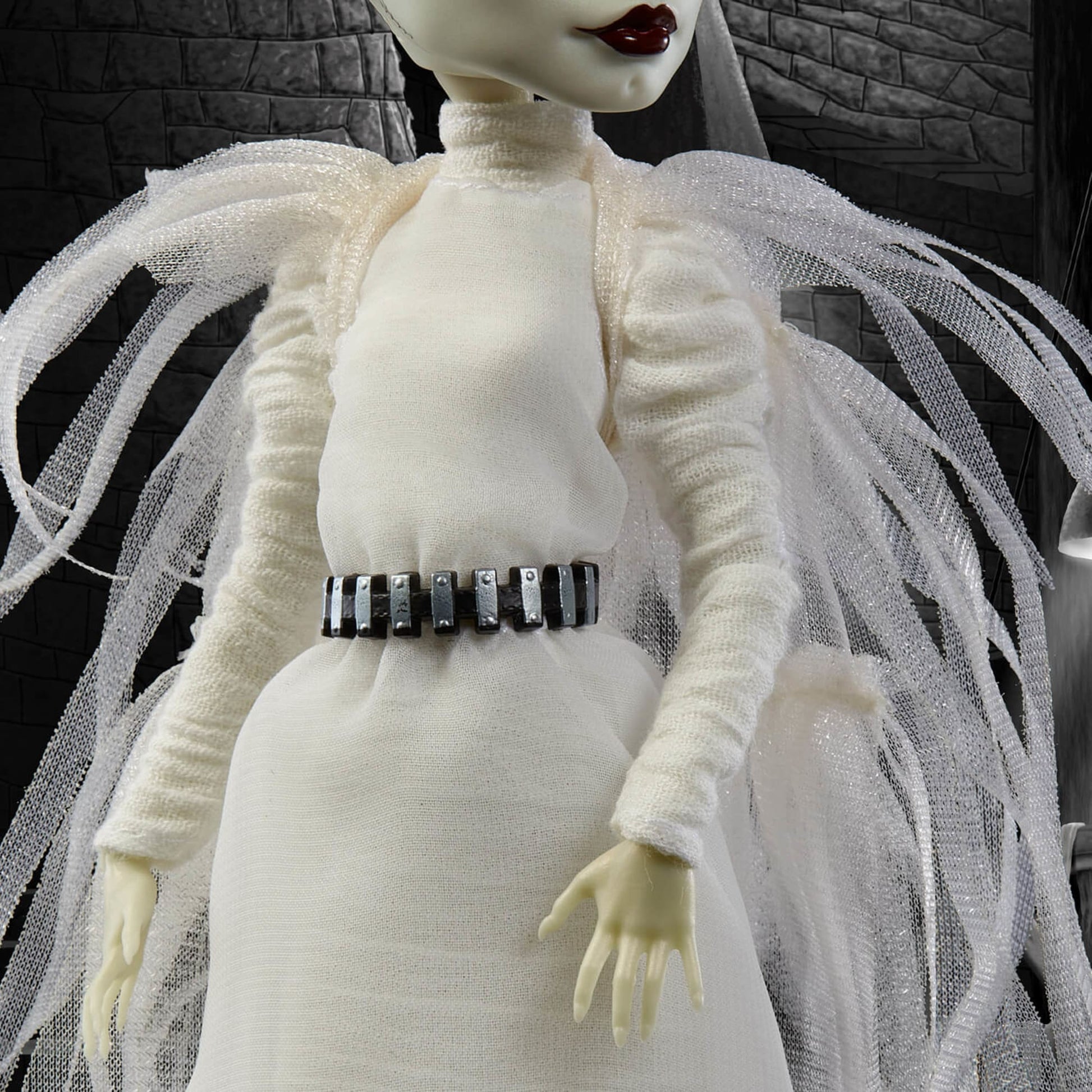 Frankenstein & Bride of Frankenstein Monster High Skullector Doll Set - Bộ Búp Bê Sưu Tầm Cao Cấp Mattel - Góc nhìn khác 3
